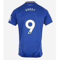 Maglia Calcio Leicester City Jamie Vardy #9 Prima Divisa 2024-25 Manica Corta